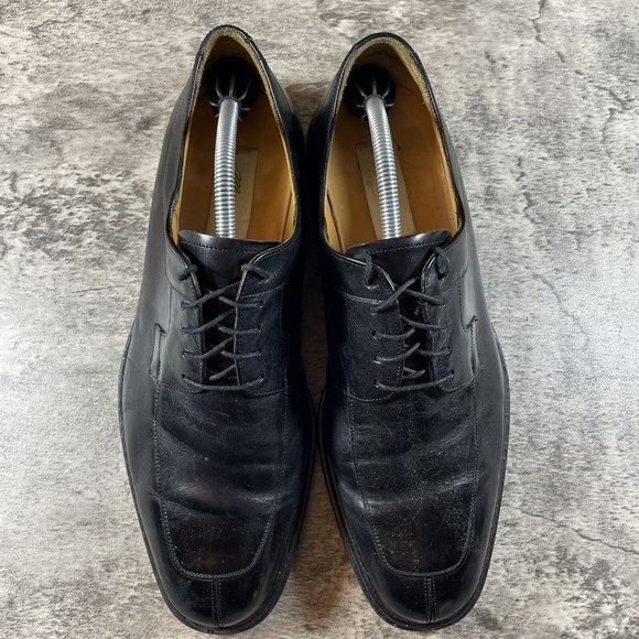 Mezlan Fiore Mens Leather Split Toe Derbys Size US 11.5 WIDE Black Made In Spain main image 5